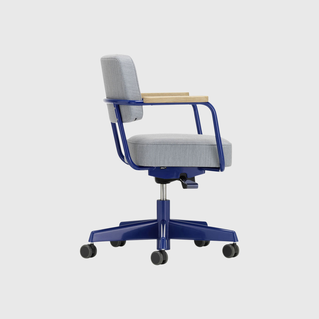 Fauteuil Direction Pivotant Armchair, Ice Grey, Bleu Marcoule